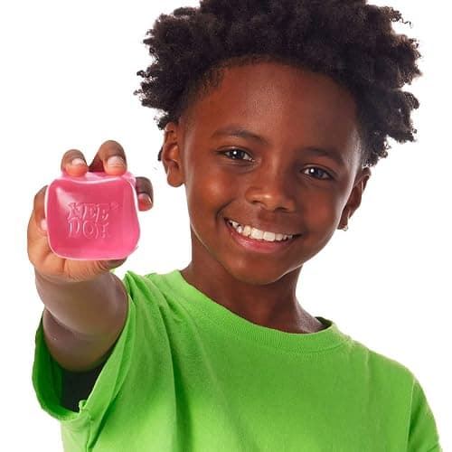 Schylling Needoh Nice Cube Sensory Toy with a Super Solid Squish - Colors May Vary 3 Pack thumbnail 9