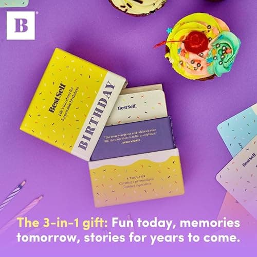 BestSelf Birthday Deck – 75 Conversation Cards & Activities for Unforgettable Birthday Celebrations | Fun, Meaningful, and Engaging Party Card Games | Gifts for Family, Couples, Friends thumbnail 8