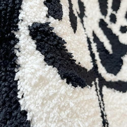 LAKEA Sexy Bathroom Tufted Rugs Soft Non-Slip Absorbent Handmade Carpet Bedroom Bathroom Mat Home Decor Room Decor (23.6X21.7 inch) (Handprint) thumbnail 6