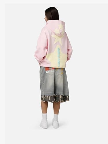 Aelfric Eden Star Graphic Hoodies Print Hoodie Unisex Oversized Hooded Sweatshirt Long Sleeve Pocket Pullover thumbnail 3