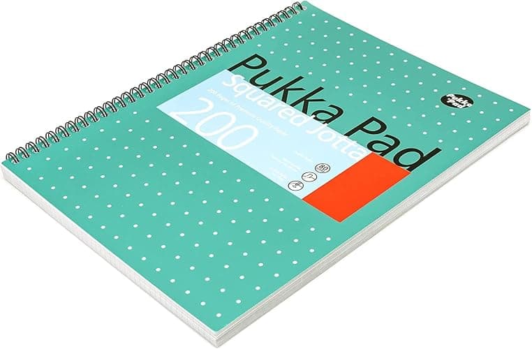 Pukka Pad A4 Squared Paper Notebook - Pack of 3 thumbnail 4