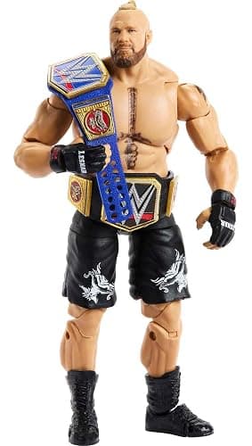 Mattel WWE Brock Lesnar Ultimate Edition Action Figure with Interchangeable Accessories, Articulation & Life-Like Detail, 6-inch thumbnail 5