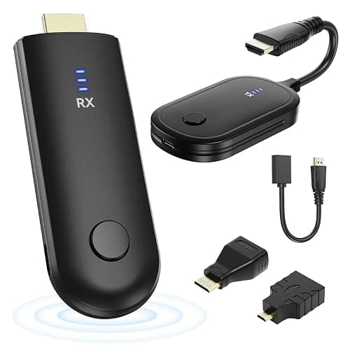 4K Wireless HDMI Transmitter and Receiver Kit, vioreay Point-to-Point Pre-Paired No WiFi, 200m(50m Through Walls) 2160p/1080p @30Hz, Plug & Play Extender for PC/PS5/TV/Projector - Image 1