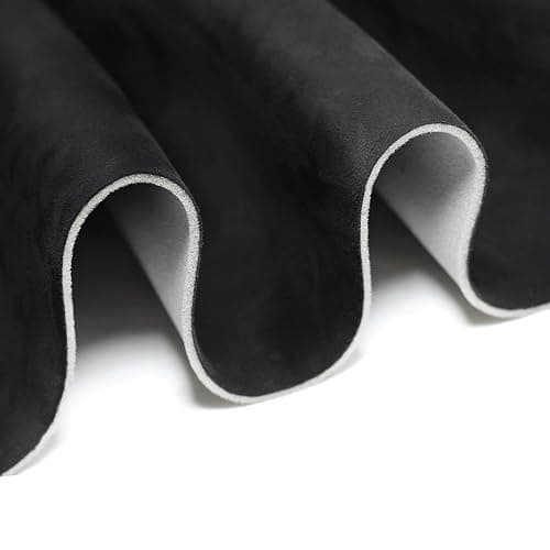 Suede Headliner Fabric with Foam Backing - Black Suede Headliner wrap Interior Material for Car/Truck/SUV/RV Roof, Home Repair/DIY Headliner Material Automotive Headliner Fabric (Black, 96"×60“) thumbnail 5