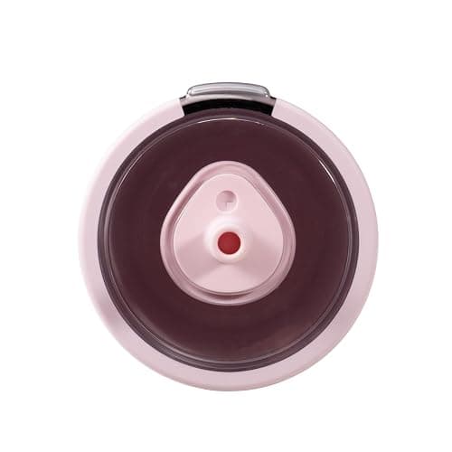HydroJug Everyday Tumbler 20 oz – Ceramic-Lined Insulated Tumbler with Straw and Soft-Touch Lid, Cup Holder Friendly, Double-Wall Vacuum Insulation, Reusable Travel Cup – Wildrose thumbnail 3