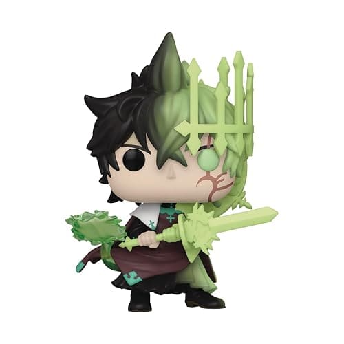 Pop! Animation: Black Clover - Yuno Spirit of Zephyr (Glow-in-The-Dark) PX Vinyl Figure - Image 1