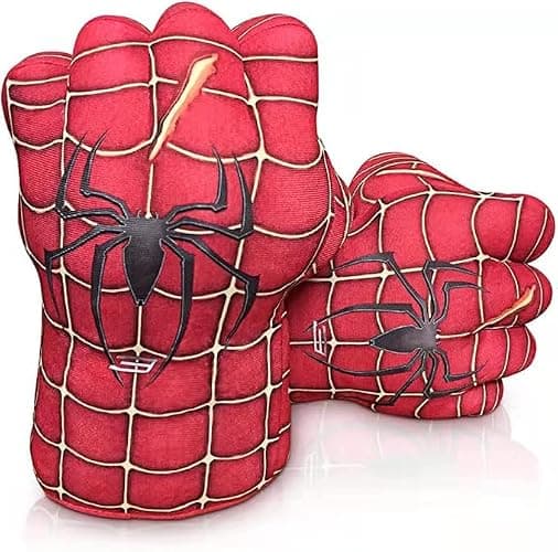 illuOKey Spider Hero Gloves for Kids, Spider Fists Hand Smash Gloves, Ideal for Cosplay, Halloween, Christmas, Birthday Gift - Image 1
