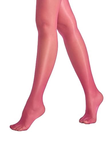 LABELLA Multicolor 15D Shiny Tights Ultra Sheer Stylish Pantyhose with Silky Smooth & Nude-Invisible Feel thumbnail 3