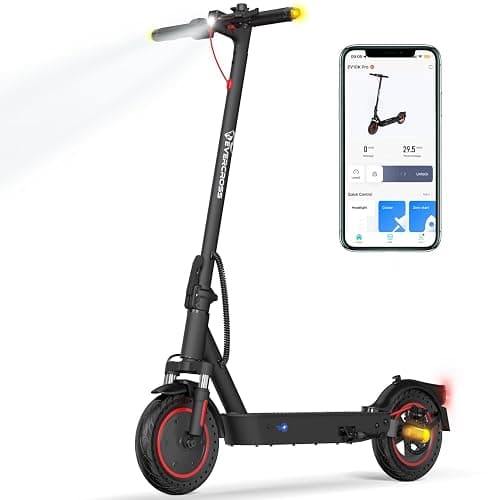 EVERCROSS EV85F/EV10K PRO Electric Scooters Adults, 8.5''/10'' E-Scooter Foldable - APP, 350W/500W Motor, 7.8AH/11.4AH Battery, 15KG/16KG weight, 3 Speed Modes, Dual shock absorbers - Image 1