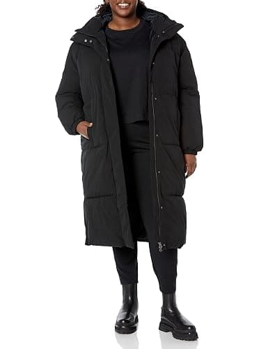 Amazon Essentials Women's Oversized Long Puffer Jacket (Available in Plus Size) thumbnail 7