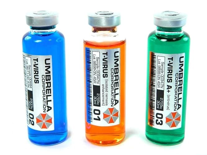 Resident Evil 3-Vial Vaccine Replica Set | Premium Quality Collectible Prop thumbnail 5