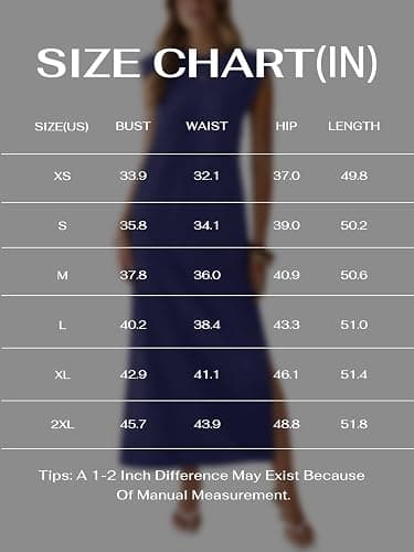 REORIA Women's Summer Vacation Long Maxi Dress Casual Sundresses Beach Dresses with Pockets thumbnail 6
