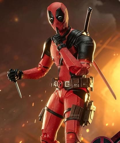 JAMRYSE ZD Toys Wolverine Action Figure, Movie Collectible Edition, 1/10 Scale Full Set Articulated Figure, 7 Inches (Deadpool) thumbnail 4