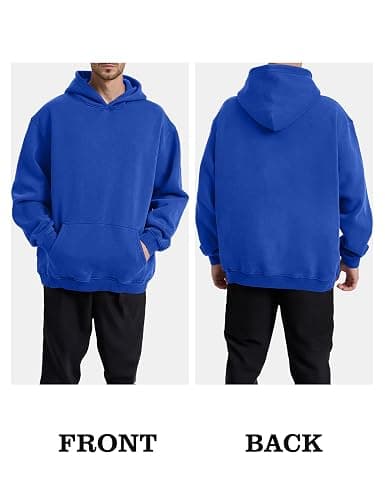 Hatant Oversized Hoodie Sweatshirts for Men Couples Heavyweight Hoodies Pullover Vintage Mens Acid Wash Sweaters Clothes 2025 thumbnail 4