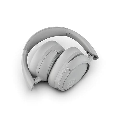 JLab JBuds Lux ANC Wireless Headphones, Cloud White, Hybrid Active Noise Cancelling, Customizable Sound, Spatial Audio Compatible, Premium Over-Ear Bluetooth Headset thumbnail 7
