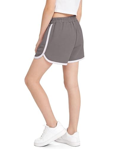 BOOPH 3Pc Girls Athletic Shorts Active Running Dolphin Shorts thumbnail 4