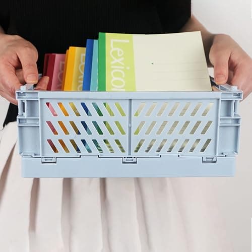 Mini Foldable Plastic Baskets thumbnail 2