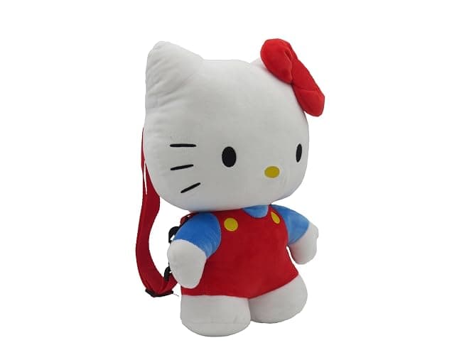 CYPBRANDS Hello Kitty Sanrio Backpack Plush Bags Figure Hello Kitty White Official Product White Estandar Casual thumbnail 6