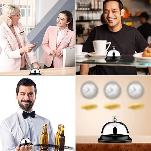 Service Bell, Call Bell, Desk Bell, Big Button, Improved Version thumbnail 6