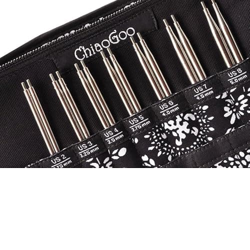 ChiaoGoo Twist SS Complete Set, 5-inch (13 cm) [S][L], US 2-15 (2.75-10 mm) thumbnail 4
