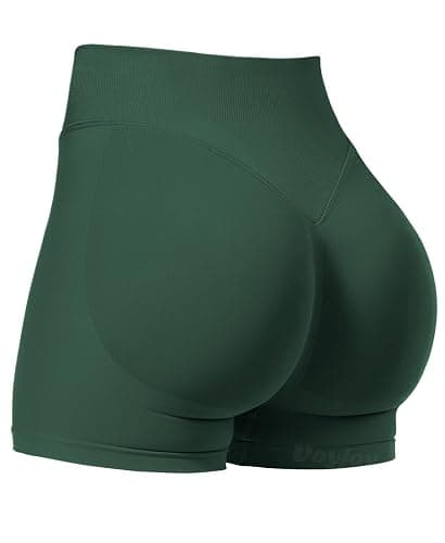 VOYJOY Women Workout Impact Shorts 2.5"/ 3.6"/ 4.5"/ 6" Scrunch Butt Lifting Gym Seamless Booty Biker Shorts - Image 1