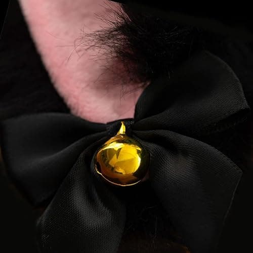 Cat Ears Headband For Women & Girls - Faux Fur Ears With Bells, Perfect For Cosplay & Birthday Party thumbnail 4