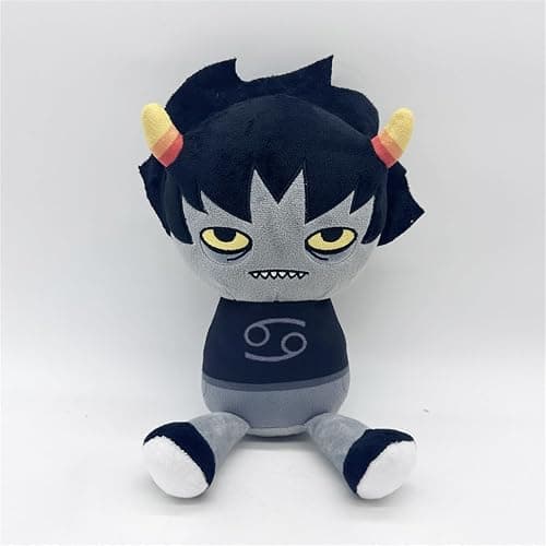 Homestuck Plush, 10 Inch Karkat Vantas Stuffed Figure Throw Pillows for Home Decor for Anime Fans thumbnail 3