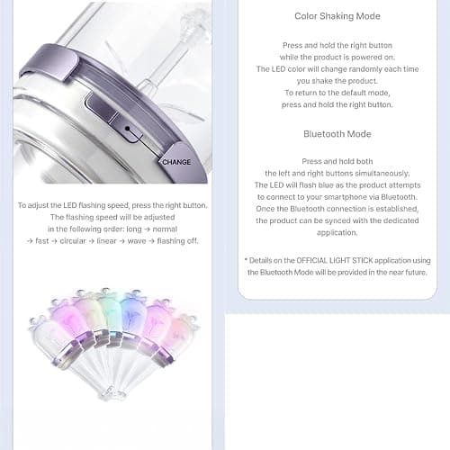 KPOP HEAVEN ILLIT Official Lightstick + 3 Extra photocards Set thumbnail 7