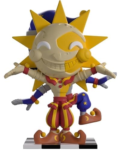 Youtooz Five Nights at Freddy's Sun and Moon 8" Vinyl Figure – FNAF Sun and Moon Daycare Attendant Action Figure– Security Breach Collectible - Image 1