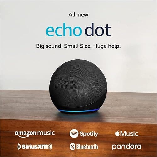 Amazon Echo Dot (newest model) - Vibrant sounding speaker with Alexa+ Early Access, Great for bedrooms, dining rooms and offices, Charcoal thumbnail 10