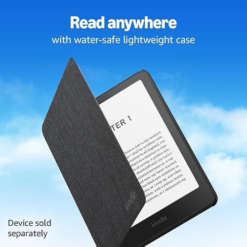 Amazon Kindle Paperwhite and Amazon Kindle Colorsoft Case, Lightweight and Water-Safe, Foldable Protective Cover – Fabric thumbnail 7