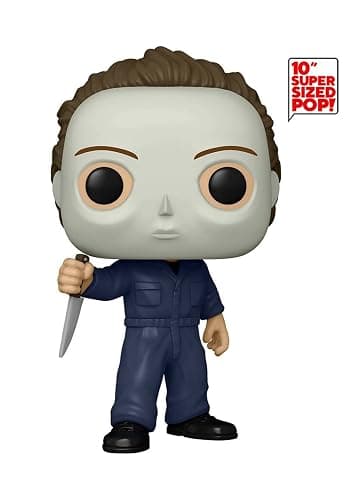 Funko POP Jumbo Movies: Halloween - 10" Michael Myers,Multicolor,Standard,50469 thumbnail 4