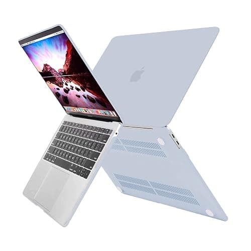 MOSISO Compatible with MacBook Air 13 inch Case 2022 2021 2020 2019 2018 Release A2337 M1 A2179 A1932 Touch ID, Plastic Hard Shell Cover&Keyboard Cover for MacBook Air 13.3 inch Case, Baby Blue thumbnail 4