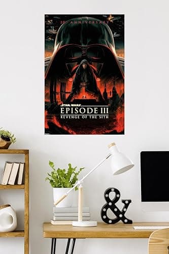 Star Wars: Revenge Of The Sith - 20th Anniversary Wall Poster, 34L" x 22.4W", Unframed Version thumbnail 2