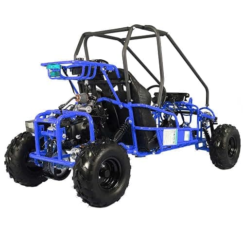 HHH Gokart GK110 Upgraded 125cc Go Kart Gas Fully Automtatic with Reverse Youth Kids 2 Seater 125cc Kart (Black Color) thumbnail 4