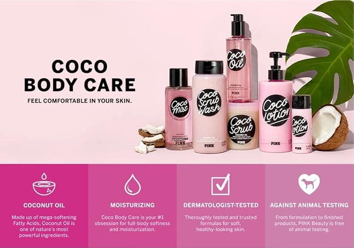Victoria's Secret Pink Coco Scrub Wash with Coconut Oil thumbnail 5