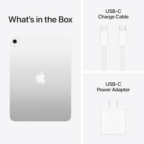 Apple iPad with A16 chip: 11-inch Liquid Retina Display, 128 GB, Wi-Fi 6, 12MP Front/12MP Back Camera, Touch ID, All-Day Battery Life — Silver thumbnail 4