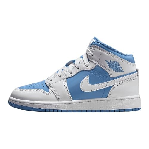 AIR JORDAN 1 MID (GS) "BLACK/VARSITY RED-SUMMIT WHITE" - Image 1