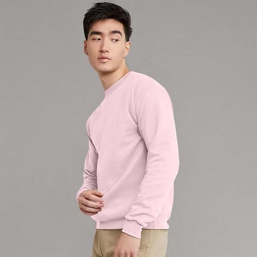 Hanes Men's Sweatshirt, EcoSmart Fleece Crewneck Sweatshirt, Big & Tall Available, 1 or 2-Pack thumbnail 8