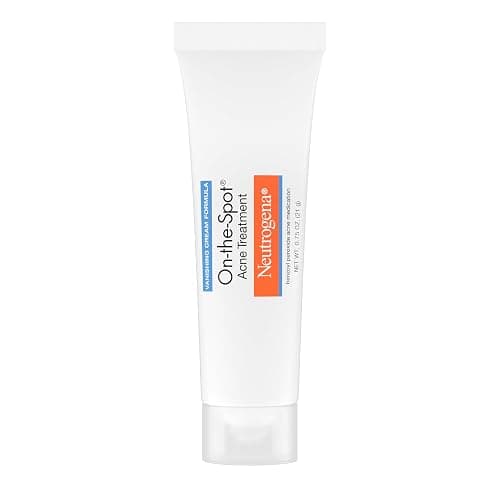 Neutrogena On-The-Spot Acne Spot Treatment Cream, 0.75 oz | 2.5% Benzoyl Peroxide, Gentle Blemish Medicine, Acne-Prone Skin, Vanishing Formula, Clinically Proven Day-1 Results thumbnail 8