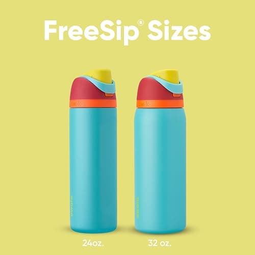 Owala FreeSip Insulated Stainless Steel Water Bottle with Straw for Sports and Travel, Leak Proof, BPA-Free, 710ml, Summer Sweetness thumbnail 5