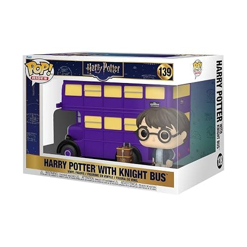 Funko Pop! Ride Super Deluxe: Harry Potter - Harry Potter with Knight Bus - Collectable Vinyl Figure - Gift Idea - Official Merchandise - Toys for Kids & Adults - Image 1