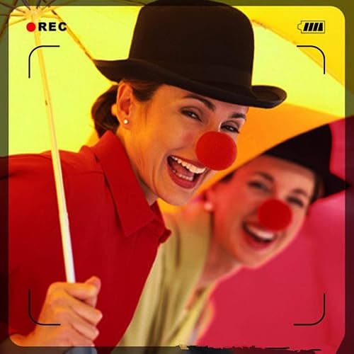 TIHOOD 50PCS Red Foam Clown Noses Novelty Foam Clown Noses for Halloween Christmas Costume Party thumbnail 6