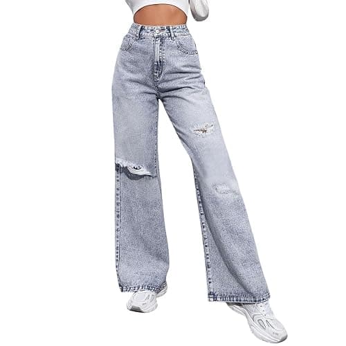 Baggy Jeans for Women High Street Boyfriend Pants Vintage Jeans Aesthetic Clothing Teen Girls Streetwear Hiphop thumbnail 3