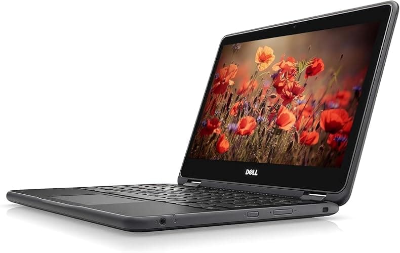Dell Chromebook Laptop 3100 2-in-1 Computer, 11.6 inch Touchscreen PC, Intel Celeron N4000, 4GB RAM, 32GB SSD, Type-C, Japaness Keyboard, Chrome OS (Refurbished) thumbnail 6