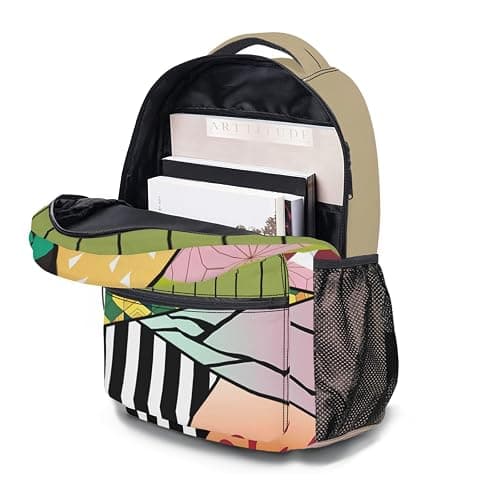 ZWSRKLY Anime Backpack 17 Inch Oxford Cloth (Multicolor) thumbnail 4
