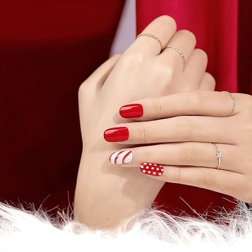 RARJSM Black White Gel Nail Polish Red Nail Polish Set Soak Off Gel Polish 3PCS 7.5ML UV LED Curing Required NailPolish Nail Art French Manicure DIY at Home thumbnail 3