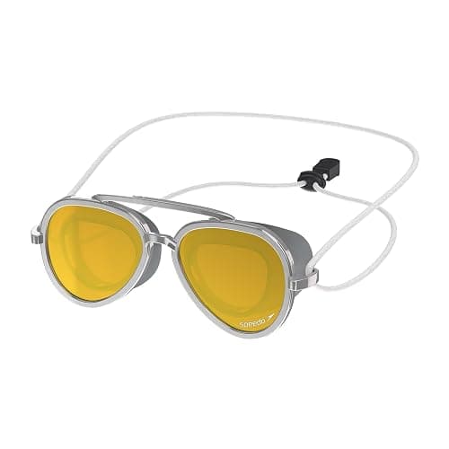 Speedo Kids' Swim Goggles Sunny G Ages 3-8 - Mariner Silver/Bronze/Gold - Image 1