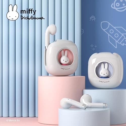 Miffy Bluetooth Wireless Earbuds Headset (Pink)，IPX5 Waterproof Ear Buds Headphones thumbnail 4