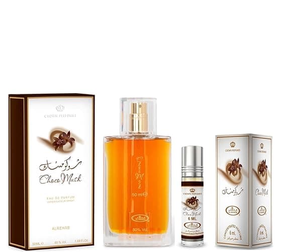 Choco Musk 50ml and 6ml Eau de Parfum Spray+oil for Women, 1.7 Ounce - Image 1